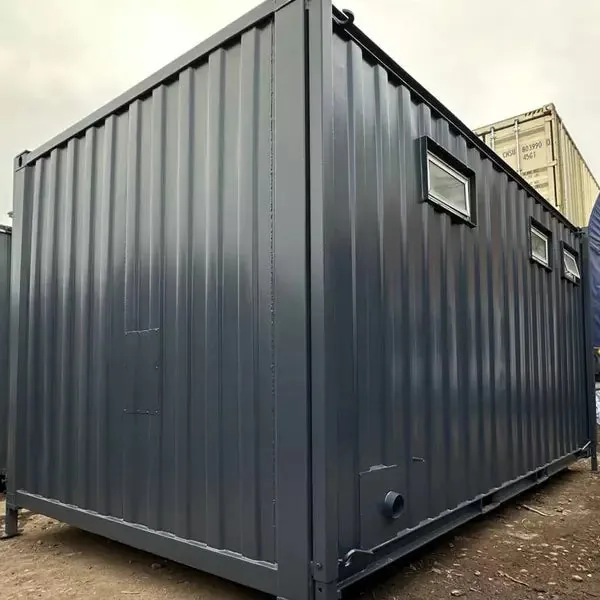 Blocco Sanitario 3+1 — 4,8 × 2,7 m — 3 WC Uomini + 1 WC Donne con Lavabi e Urinali - immagine 2