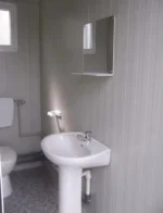 Blocco Sanitario PMR Completo e Inclusivo – Vano Accessibile + Vano Standard con Rampa e LED - immagine 11