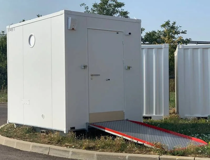 Bungalow Sanitario PMR Morgan con Doccia — Cabina WC + Doccia Accessibile Disabili - immagine 1