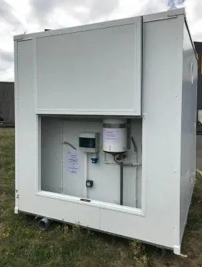 Bungalow Sanitario PMR Morgan con Doccia — Cabina WC + Doccia Accessibile Disabili - immagine 2