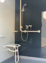 Bungalow Sanitario PMR Morgan con Doccia — Cabina WC + Doccia Accessibile Disabili - immagine 3