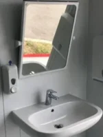 Bungalow Sanitario PMR Morgan con Doccia — Cabina WC + Doccia Accessibile Disabili - immagine 5