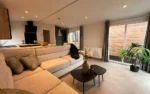 Casa mobile Atlantis 11 x 4 m grigio chiaro con due camere - immagine 7