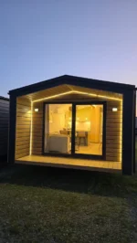 Casa mobile Beryl Shadow Turner Chêne Malt – 14 x 4,13 m – Stile contemporaneo - immagine 2