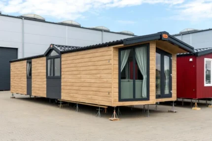 Casa Mobile Lido Fermacell – 12,46 x 4,06 m – Rivestimento Kerrafront e Stile Scandinavo - immagine 2