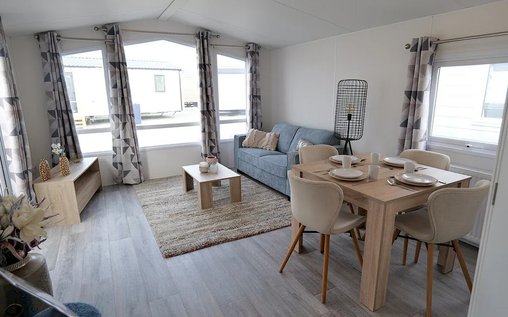 Casa mobile Lodge 11 x 3,7 m con due camere - immagine 2