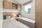 Casa Mobile Poole – 12 x 4 m – Grigio Antracite Monocolore e Stile Contemporaneo - immagine 9