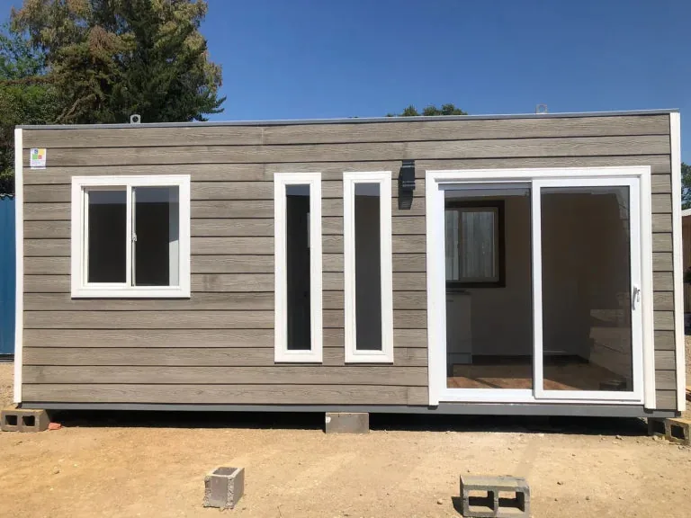 Casetta modulare 6 x 2,5 m – 1 camera da letto con bagno completo e cucina - immagine 1
