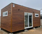 Casetta modulare Atenas 6 x 3 m – 18 m² con bagno con cabina doccia in vetro - immagine 1