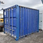 Container marittimo 10 piedi usato – colore blu, con ventilazione laterale, circa 15,9 m³ - immagine 1