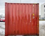 Container marittimo 10 piedi usato – colore rosso mattone, circa 15 m³ - immagine 2