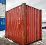 Container marittimo 10 piedi usato – colore rosso mattone, circa 15 m³ - immagine 3