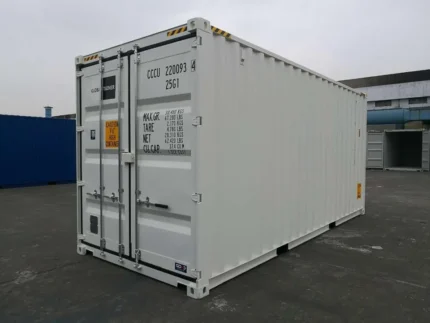 Container marittimo 20 piedi High Cube nuovo – Bianco - immagine 2