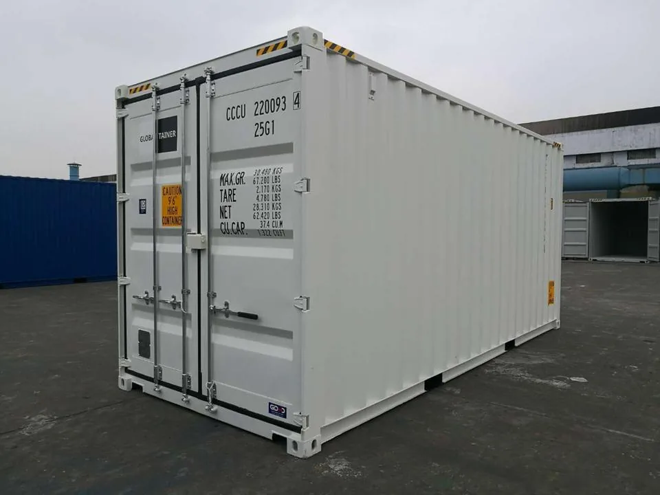 Container marittimo 20 piedi High Cube nuovo – Bianco - immagine 2