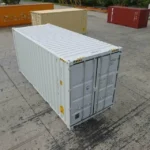Container marittimo 20 piedi High Cube nuovo – Bianco - immagine 1