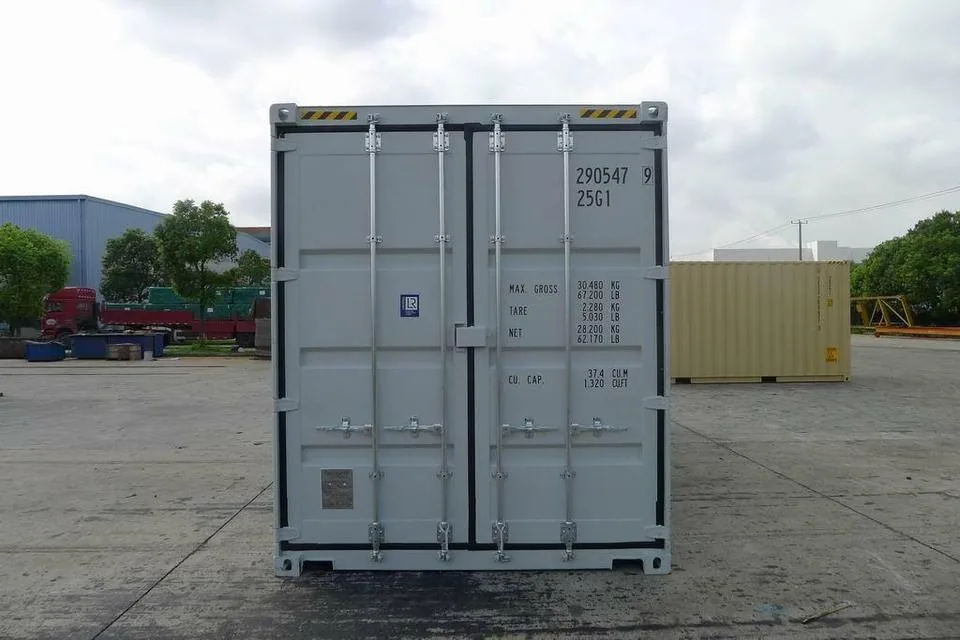Container marittimo 20 piedi High Cube nuovo – Bianco - immagine 2