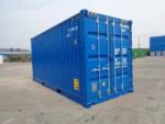 Container marittimo 20 piedi High Cube nuovo con apertura laterale – Blu e bianco - immagine 7