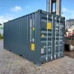 Container marittimo 20 piedi High Cube nuovo – Grigio antracite - immagine 1