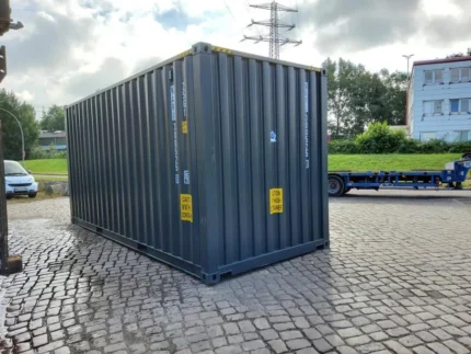 Container marittimo 20 piedi High Cube nuovo – Grigio antracite - immagine 2