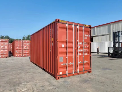Container marittimo 20 piedi High Cube nuovo – Rosso terracotta, 37,4 m³ - immagine 1
