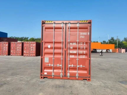 Container marittimo 20 piedi High Cube nuovo – Rosso terracotta, 37,4 m³ - immagine 2