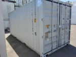 Container marittimo 20 piedi nuovo – Bianco/grigio chiaro - immagine 2