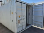 Container marittimo 20 piedi nuovo – Bianco/grigio chiaro - immagine 5