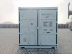 Container marittimo 20 piedi nuovo – Bianco/grigio chiaro - immagine 2