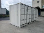 Container marittimo 20 piedi nuovo con apertura laterale – Bianco - immagine 4