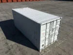 Container marittimo 20 piedi nuovo con doppia porta – Bianco - immagine 1