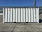 Container marittimo 20 piedi nuovo con doppia porta – Bianco - immagine 2