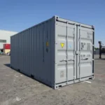 Container marittimo 20 piedi nuovo – Grigio acciaio - immagine 1