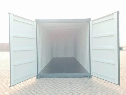 Container marittimo 20 piedi nuovo – Grigio acciaio - immagine 2