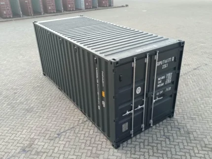 Container marittimo 20 piedi nuovo – Nero antracite - immagine 1