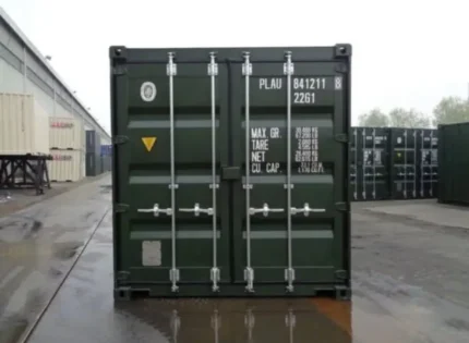 Container marittimo 20 piedi nuovo – Verde militare - immagine 2