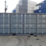 Container marittimo 20 piedi Open Side nuovo – Grigio acciaio - immagine 1