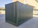 Container marittimo 20 piedi Open Side nuovo – Verde militare - immagine 5