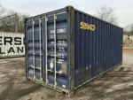 Container marittimo 20 piedi usato – ex Seaco, blu marino, 33,2 m³ - immagine 1