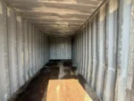 Container marittimo 20 piedi usato – ex TEX, rosso bordeaux, usura intensa, circa 33 m³ - immagine 5