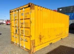 Container marittimo 20 piedi Wide High Cube usato – giallo vivo, 34,5 m³, larghezza 2,5 m - immagine 1