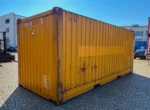 Container marittimo 20 piedi Wide High Cube usato – giallo vivo, 34,5 m³, larghezza 2,5 m - immagine 3