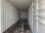 Container Marittimo 40 Piedi con 3 Porte Laterali – Grigio Chiaro, Nuovo - immagine 4