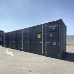Container Marittimo 40 Piedi HC con 4 Porte Laterali Nuovo – Nero Antracite, 73 m³ - immagine 1