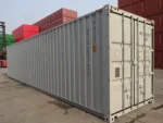 Container Marittimo 40 Piedi HC con 4 Porte Laterali Seminuovo – Beige/Crema - immagine 2