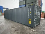 Container Marittimo 40 Piedi HC Doppia Porta Nuovo – Grigio Antracite, Tipo Tunnel - immagine 4