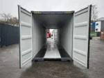 Container Marittimo 40 Piedi HC Doppia Porta Nuovo – Grigio Antracite, Tipo Tunnel - immagine 9