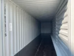 Container Marittimo 40 Piedi HC Open Side Nuovo – Grigio Chiaro, 68 m³ - immagine 5