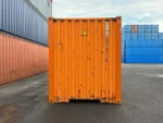 Container marittimo 40 piedi High Cube usato – arancione vivo, certificato GL, 76,4 m³ - immagine 3