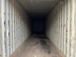Container marittimo 40 piedi High Cube usato – arancione vivo, certificato GL, 76,4 m³ - immagine 5
