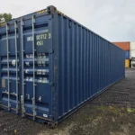 Container marittimo 40 piedi High Cube usato – blu marino, interior verniciato, 76,4 m³ - immagine 1